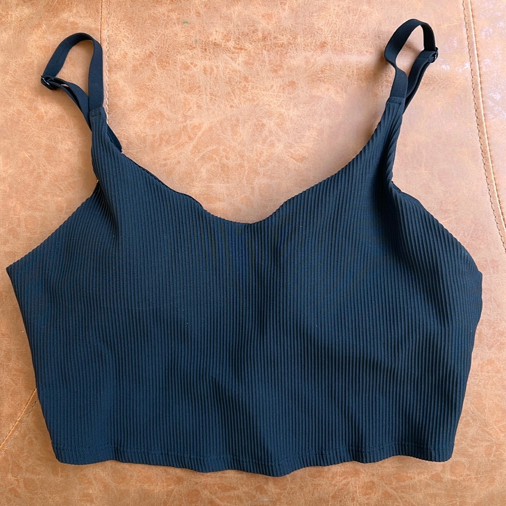 Athleta ribbed sports bra